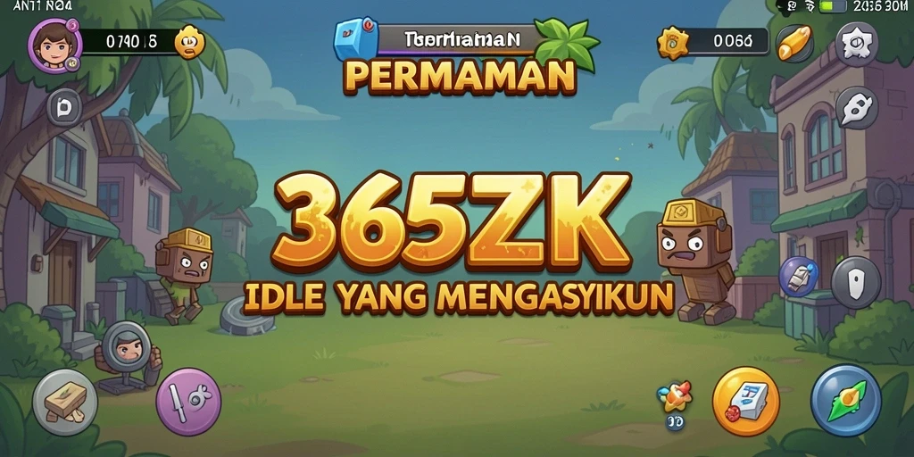 Tampilan gameplay Idle di 365ZK yang menawan.