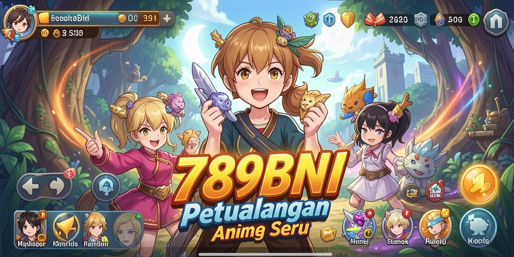 Gameplay seru dengan karakter Anime ikonik di 789BNI.