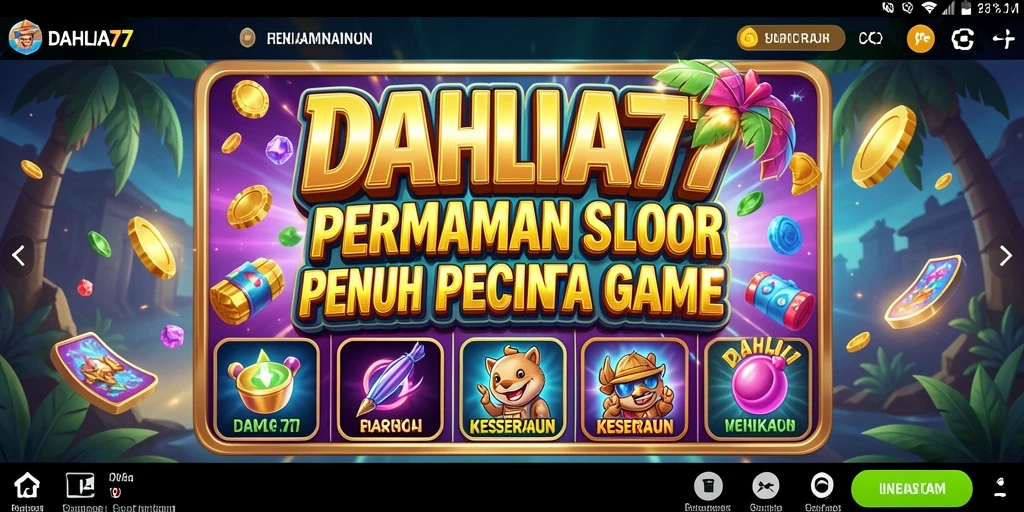 Gameplay seru DAHLIA77 dengan desain Slot yang menawan.