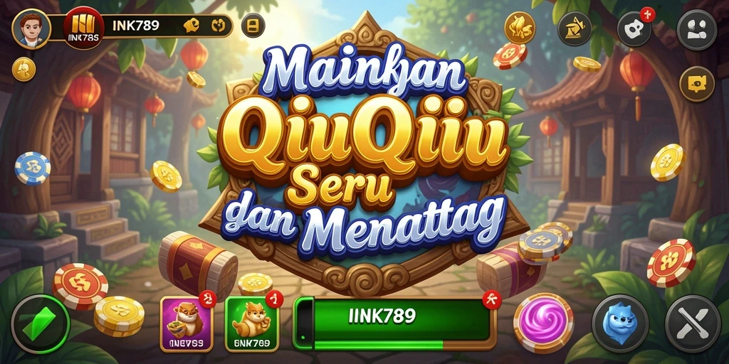 Gameplay QiuQiu yang menantang dan seru di INK789.