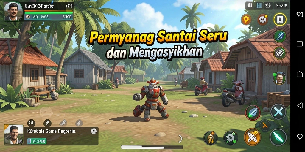 Tampilan gameplay LKOPEN yang seru dan mengasyikkan.