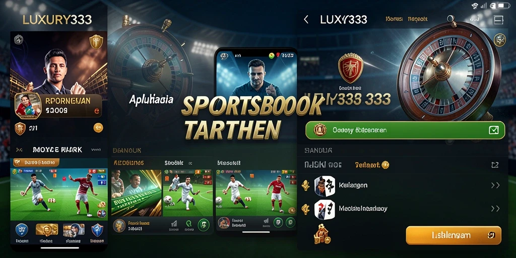 Tampilan gameplay menegangkan dari LUXURY333 dalam taruhan olahraga.