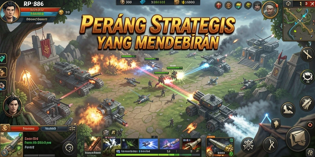 Screenshot gameplay <strong>RP886</strong> menampilkan aksi seru dalam pertempuran TPS.