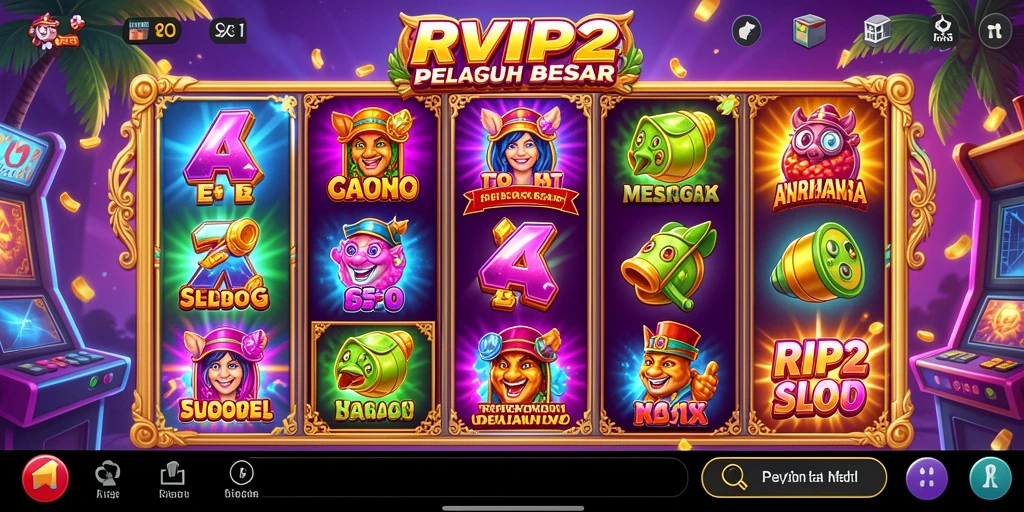 Screenshot utama RVIP2 menampilkan gameplay Slot yang seru dan menarik.