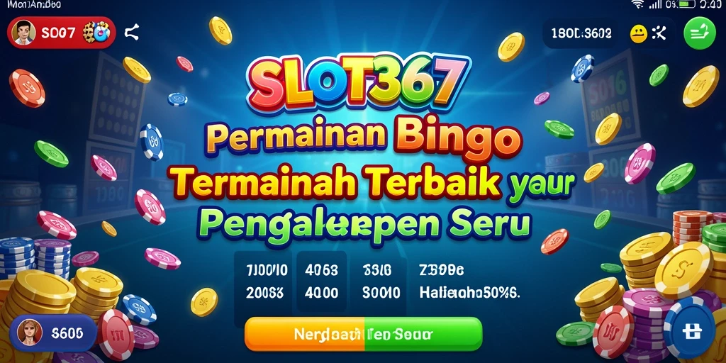 Tampilan gameplay SLOT367 dengan momen seru Bingo.