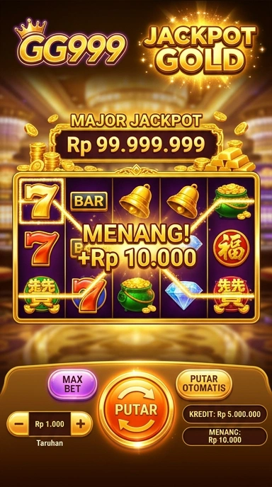 Tampilan antarmuka pengguna gg999 yang simpel dan menarik.